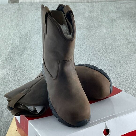 Propét Mens Smith 9 Inch Electrical Composite Toe Work Boots Size 9.5 E NWB S080 - Picture 2 of 11